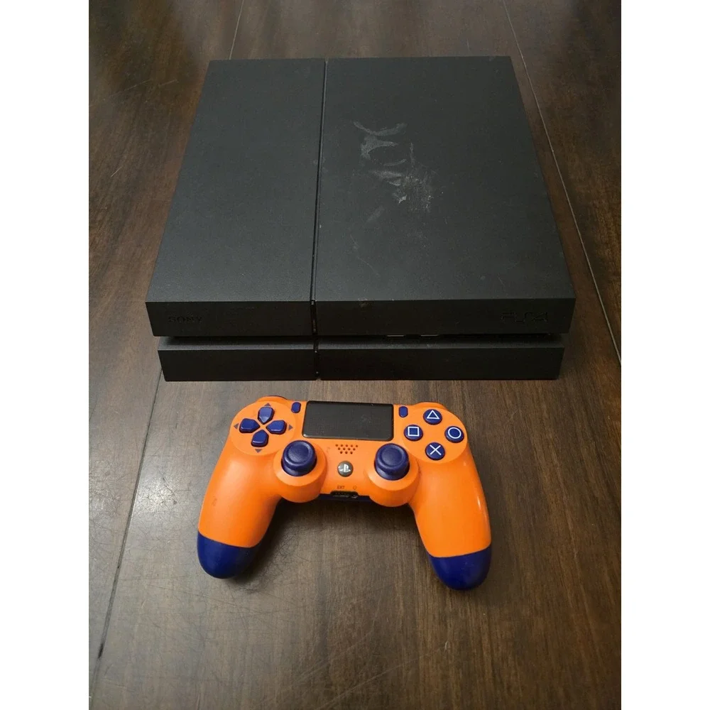 Sony PlayStation 4 PS4 500GB Black Console Gaming Console & Wireless Controller